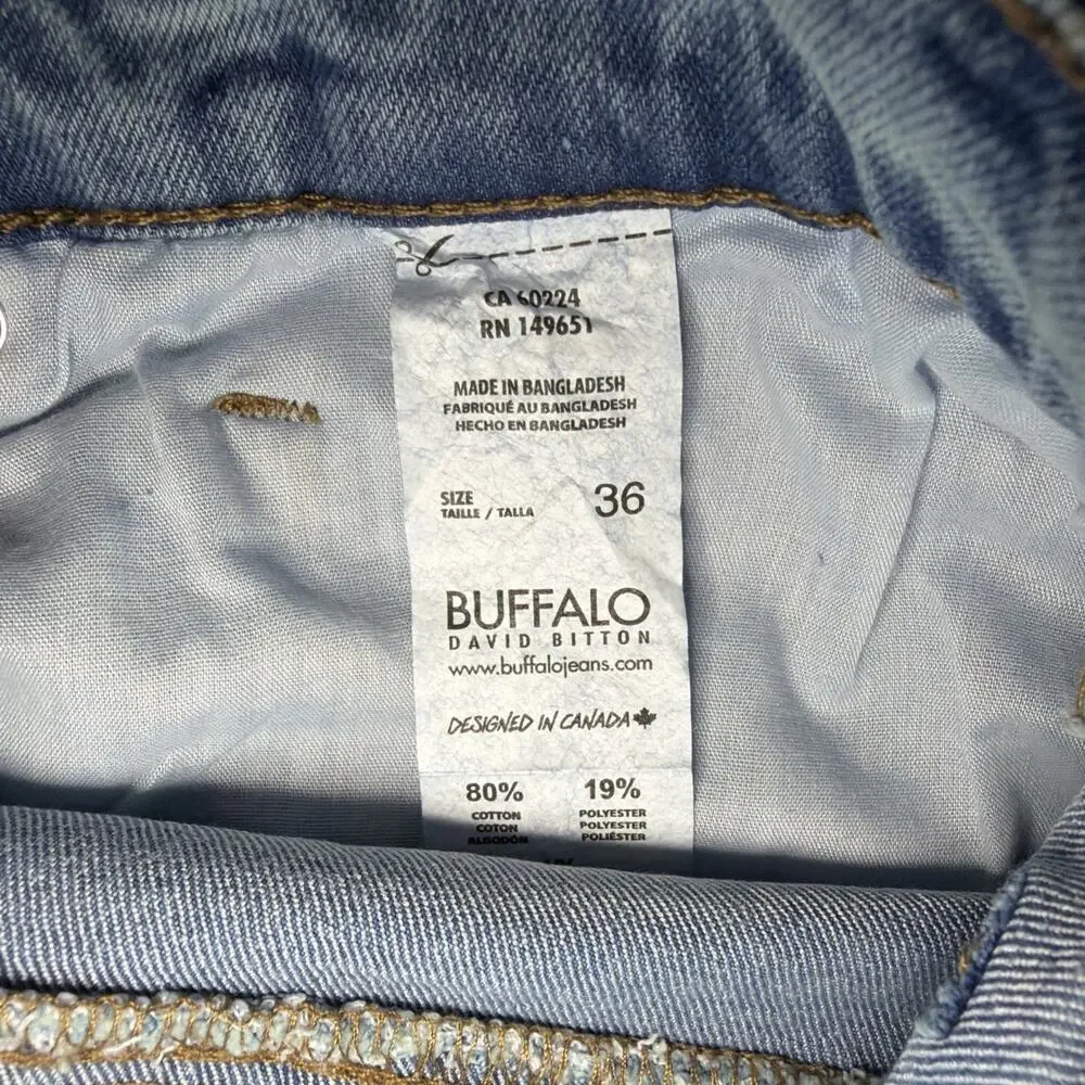 Buffalo David Bitton Slim Straight Mens Jean Shorts - W 36